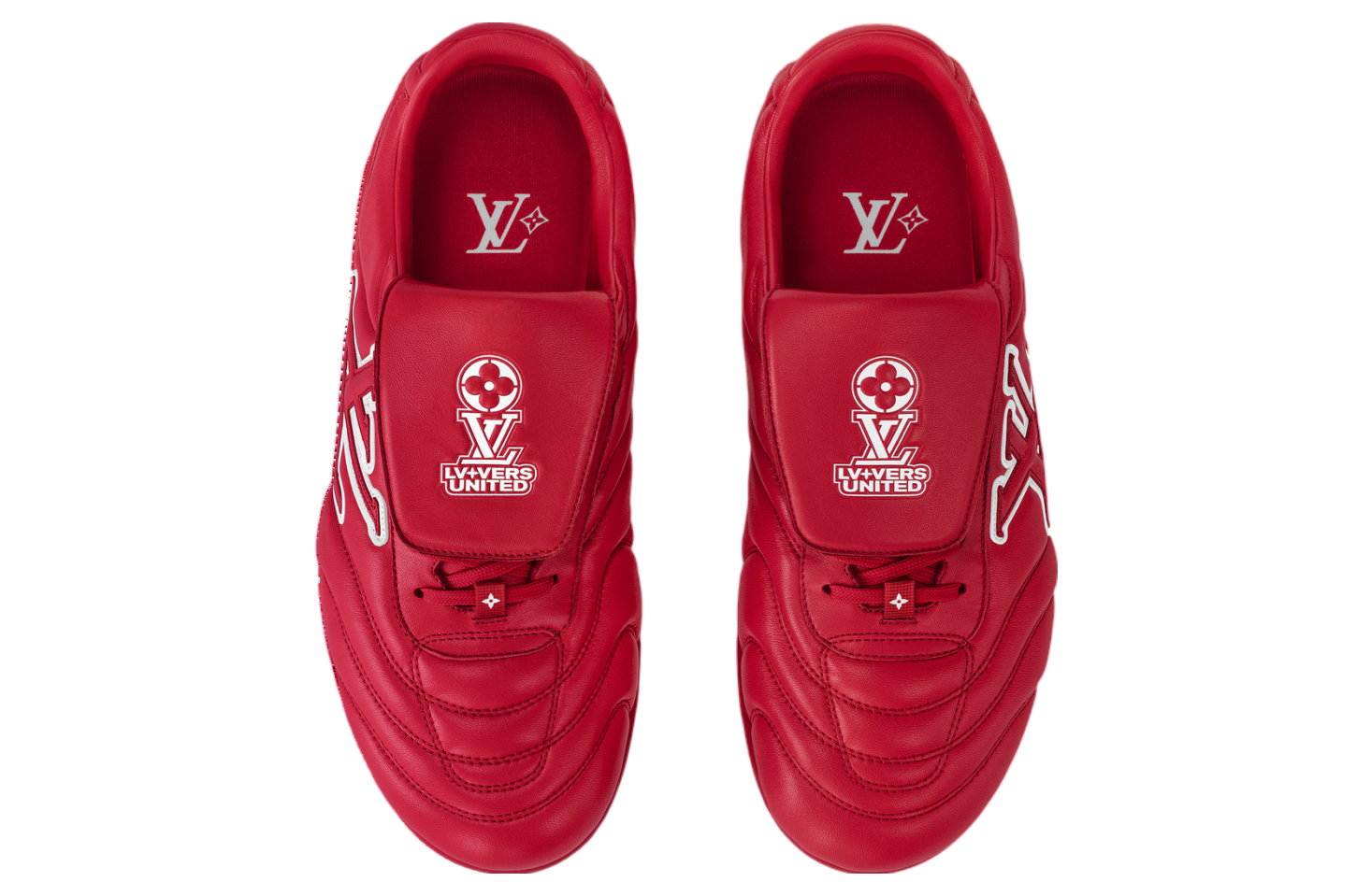 Louis Vuitton LV Footprint Soccer Red