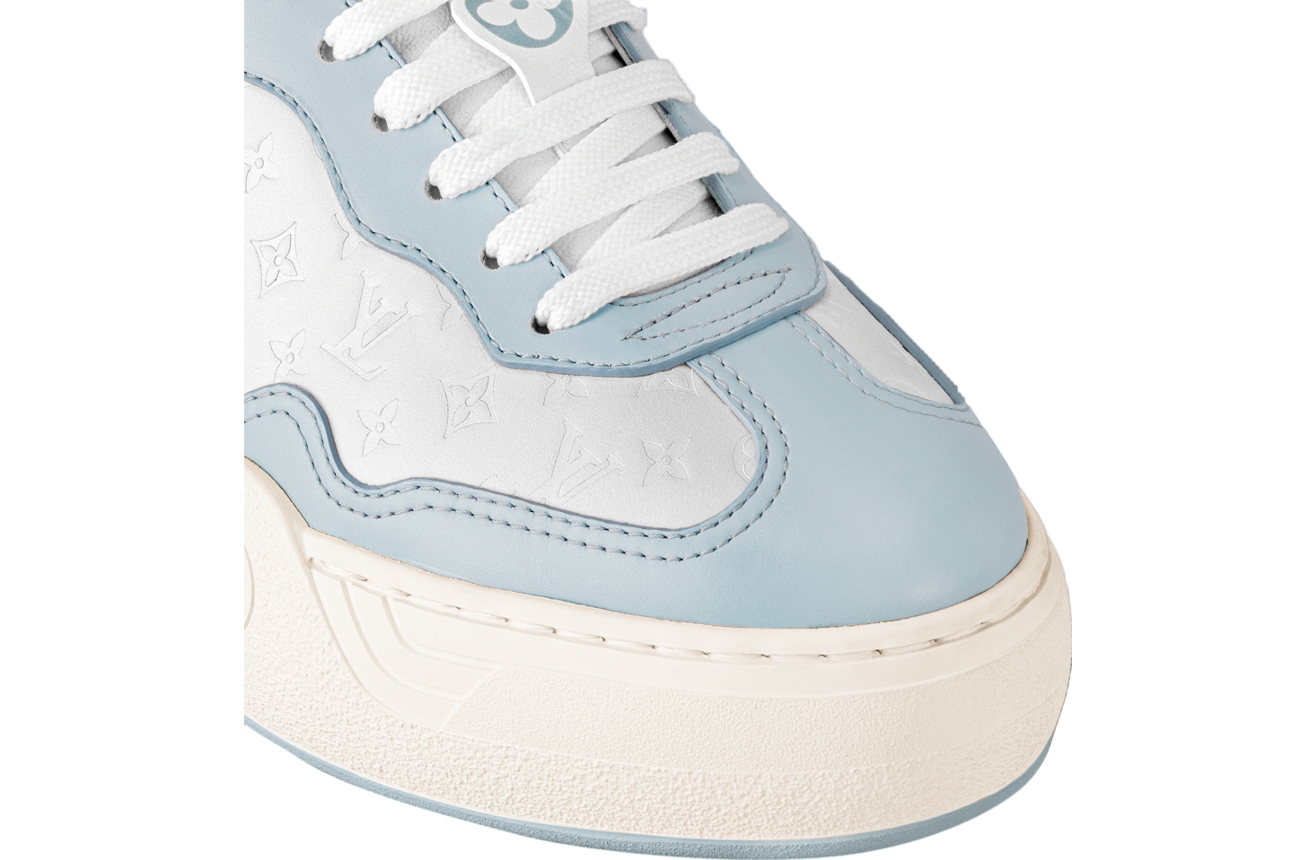 Louis Vuitton LV Groovy Platform WMNS White / Light Blue