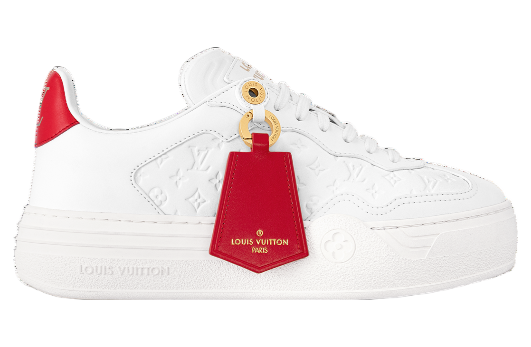 Louis Vuitton LV Groovy Platform WMNS White / Red / Gold