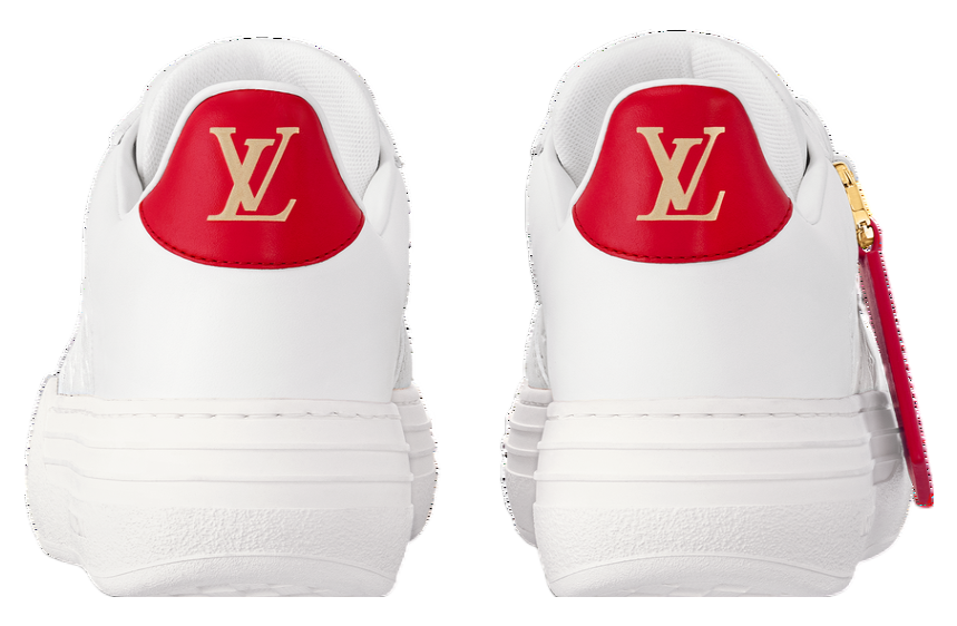 Louis Vuitton LV Groovy Platform WMNS White / Red / Gold