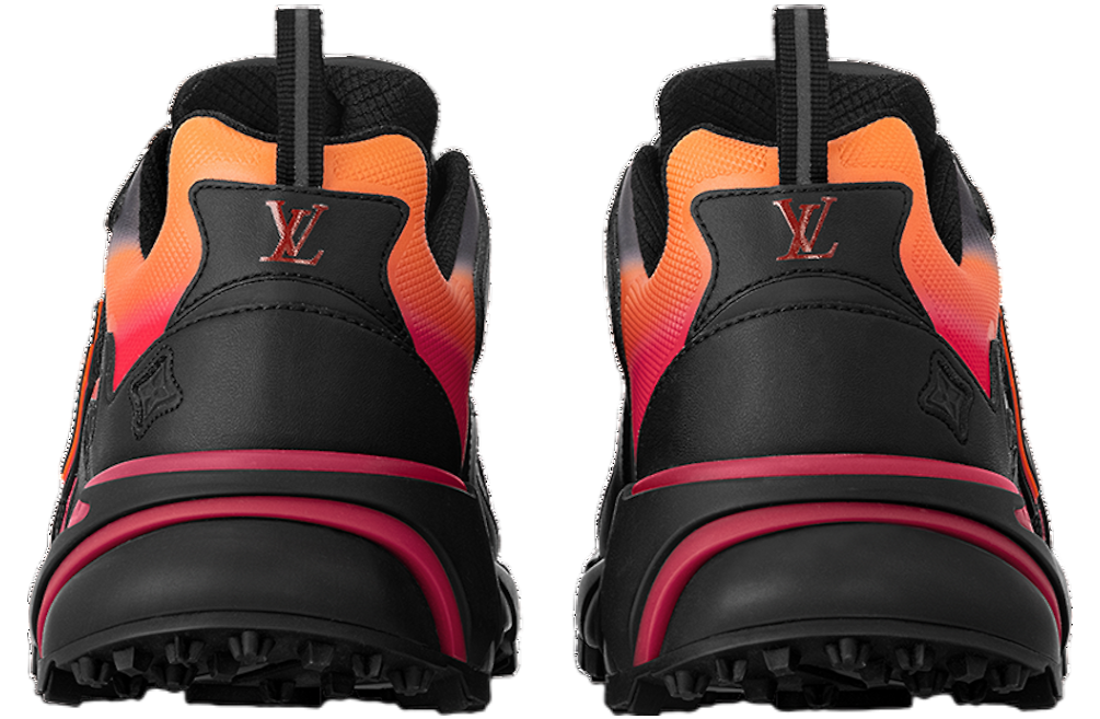 Louis Vuitton LV Runner Tatic Black / Orange / Red