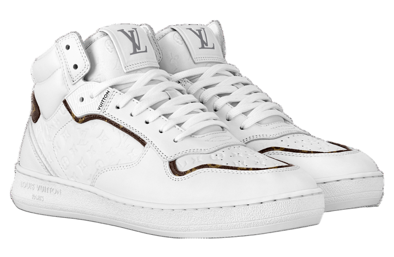 Louis Vuitton LV Stadium Mid Top WMNS White Mini Monogram