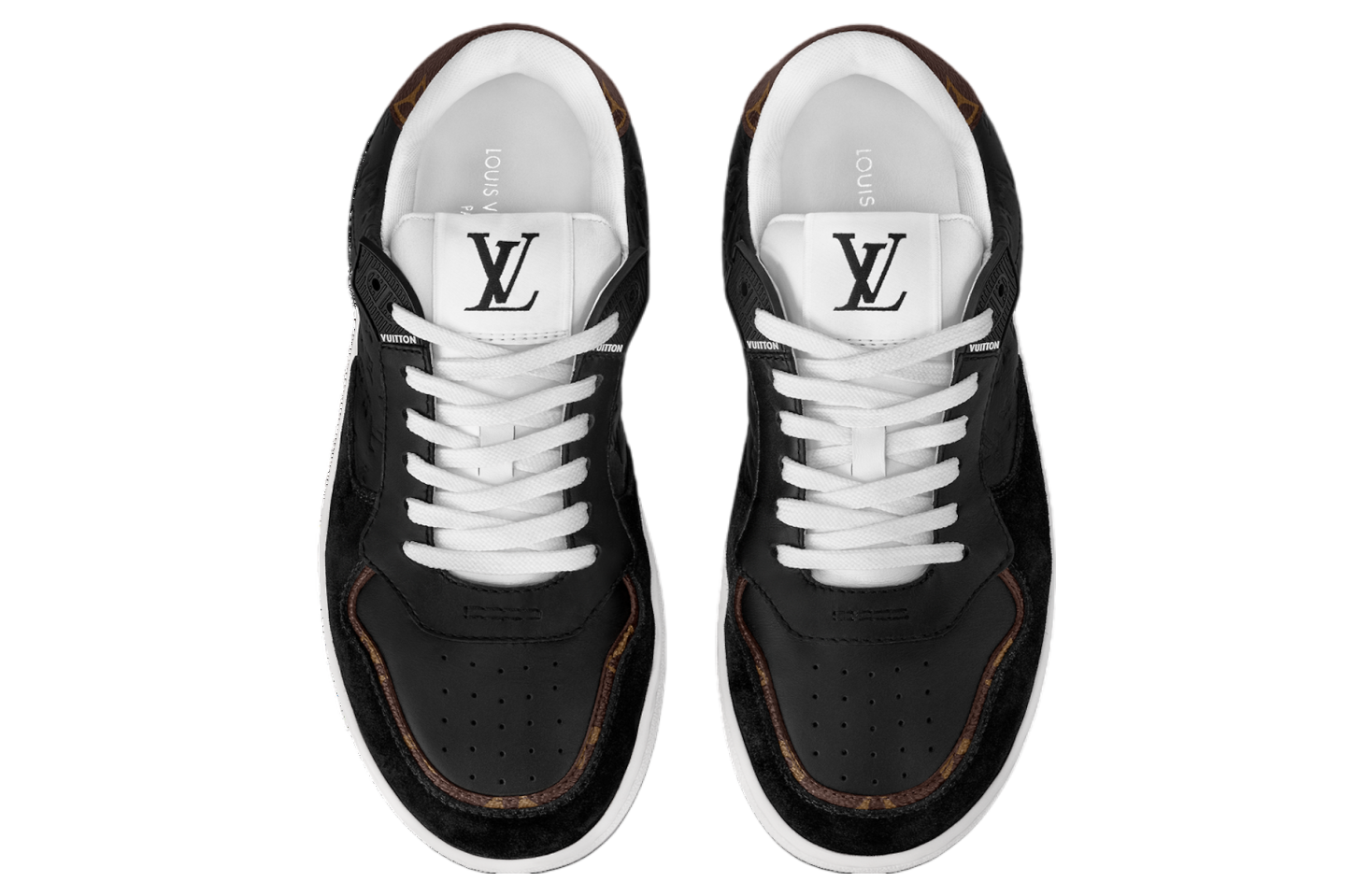 Louis Vuitton LV Stadium WMNS Black / White Monogram Debossed