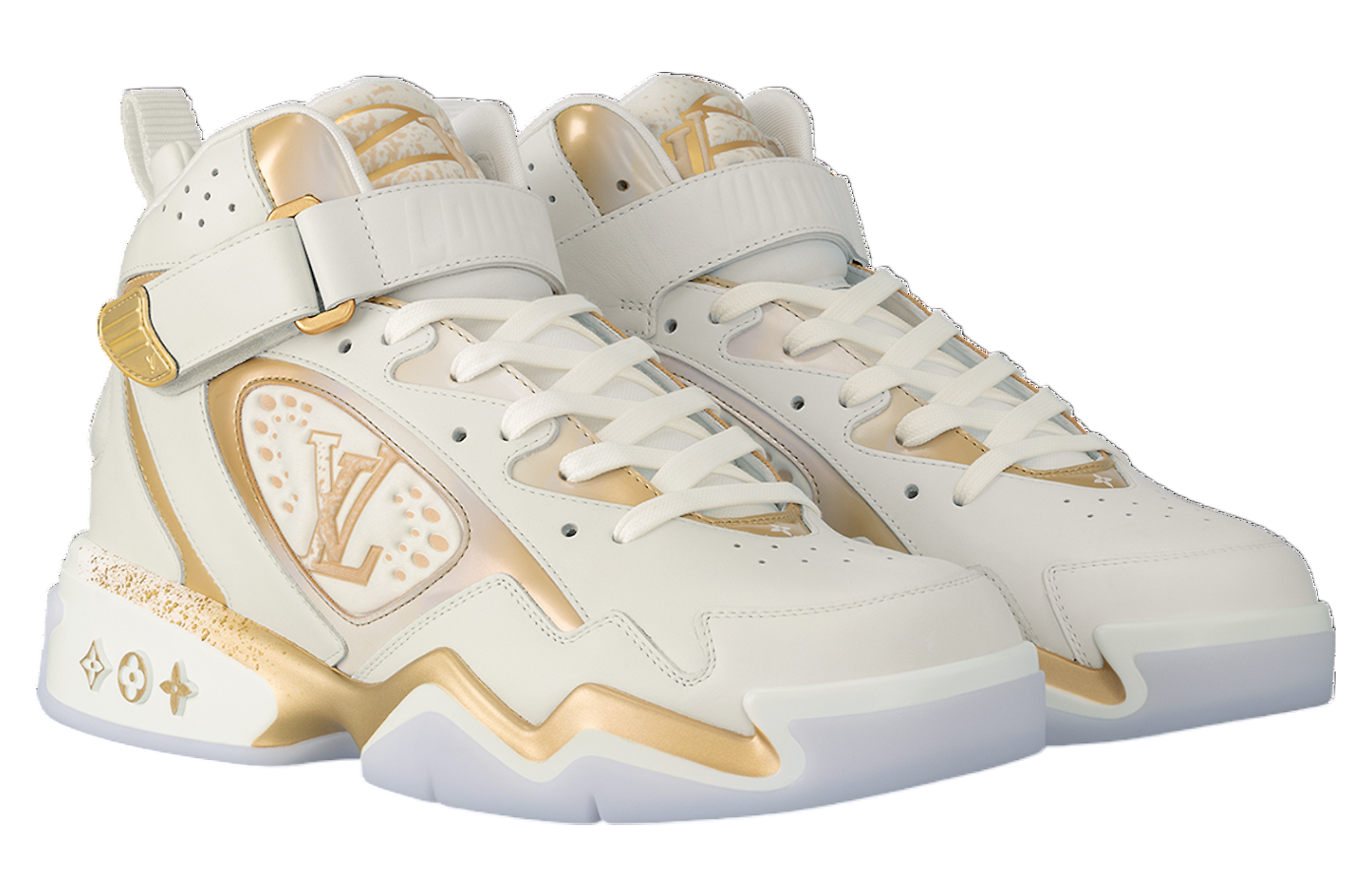 Louis Vuitton LV Trainer 2 Metallic Gold