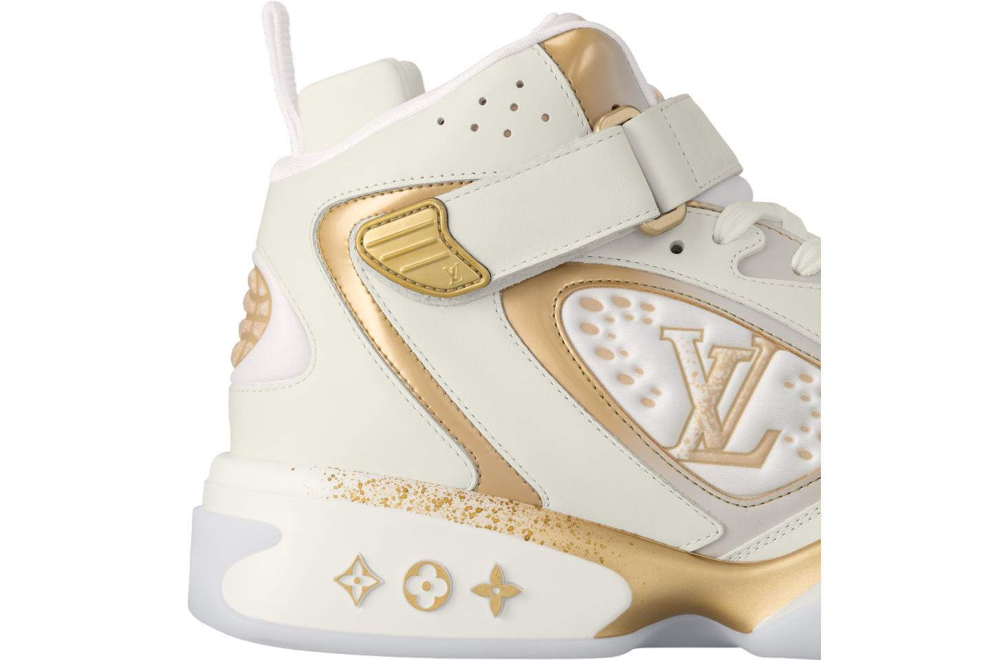 Louis Vuitton LV Trainer 2 Metallic Gold