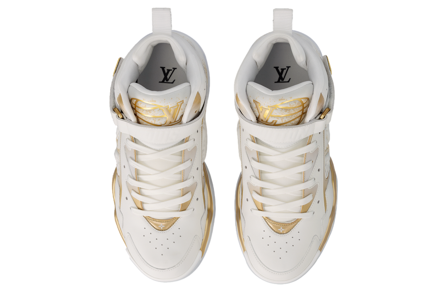 Louis Vuitton LV Trainer 2 Metallic Gold