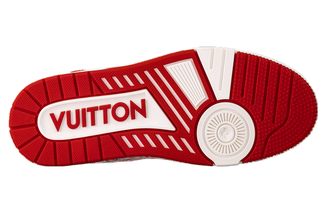 Louis Vuitton LV Trainer #54 White / Red Graffiti