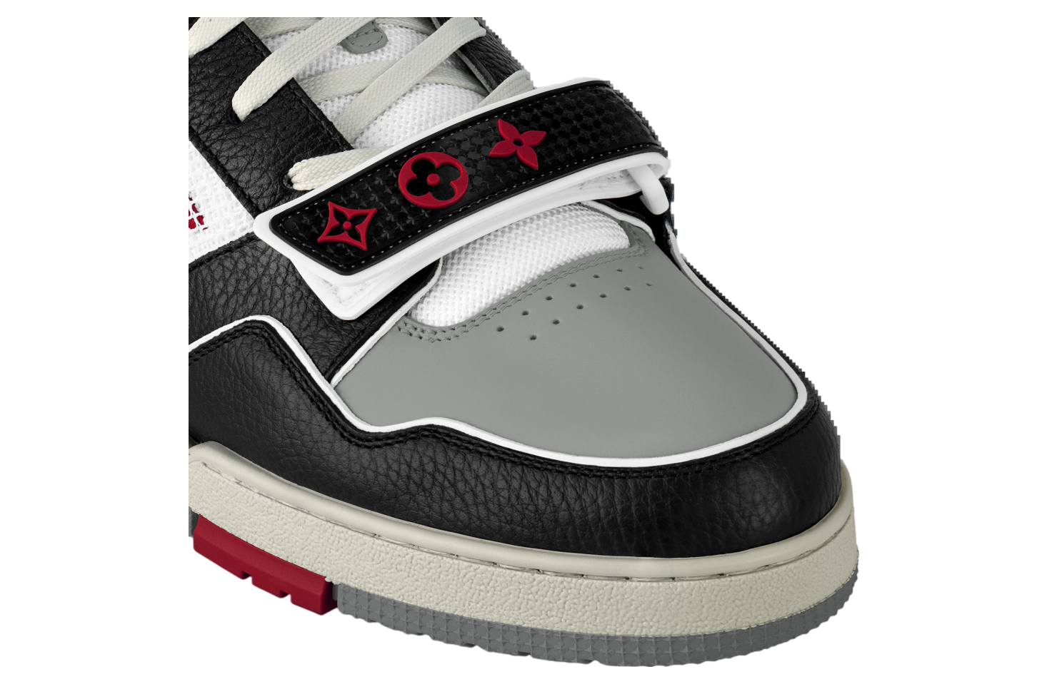 Louis Vuitton LV Trainer Balck / Red / Grey