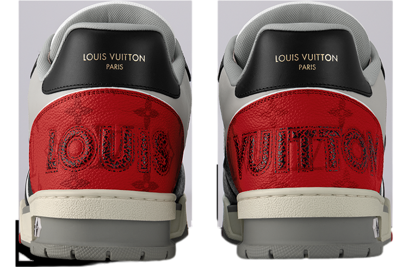 Louis Vuitton LV Trainer Balck / Red / Grey