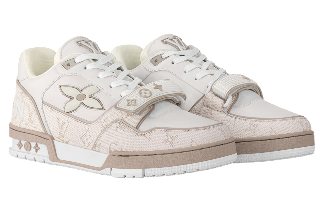 Louis Vuitton LV Trainer Beige / Beige / White
