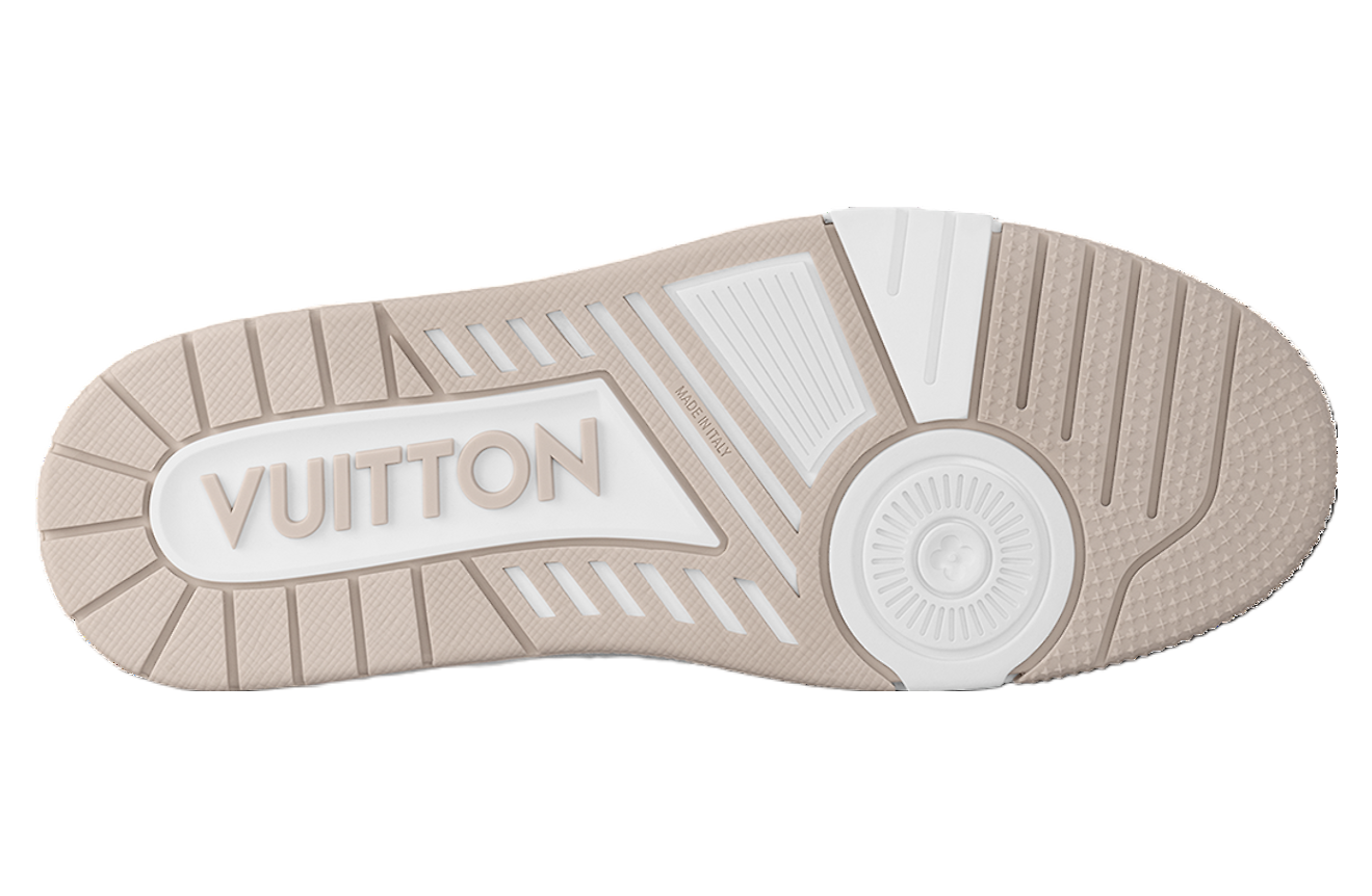 Louis Vuitton LV Trainer Beige Monogram Denim