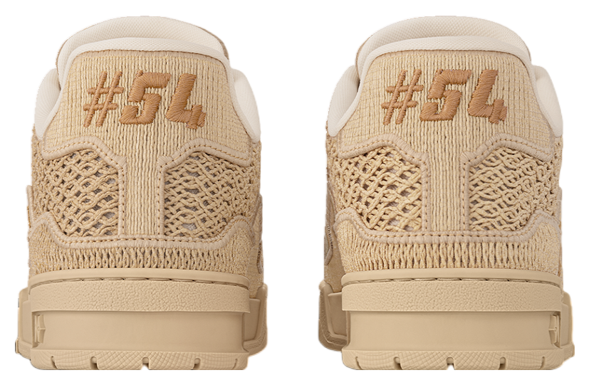 Louis Vuitton LV Trainer Beige / Red