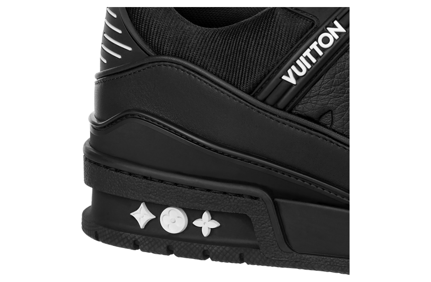 Louis Vuitton LV Trainer Black / Black / White