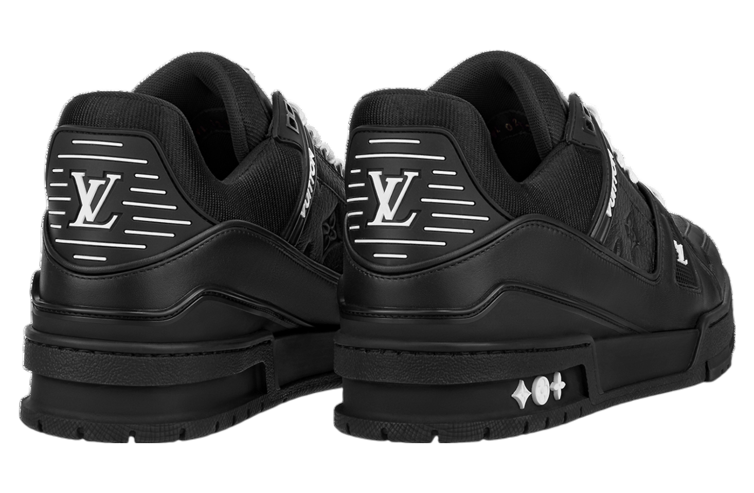 Louis Vuitton LV Trainer Black / Black / White