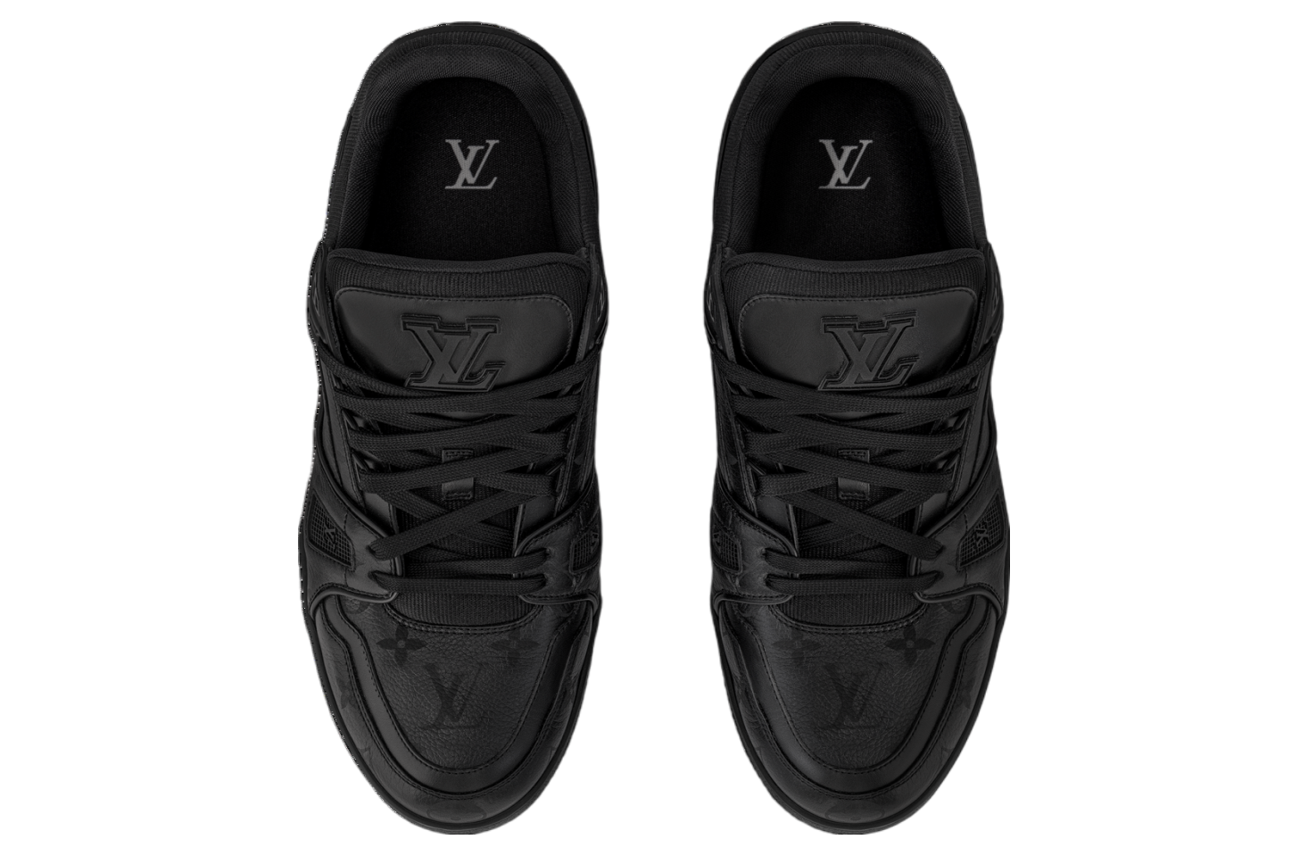 Louis Vuitton LV Trainer Black / Black with the Monogram pattern