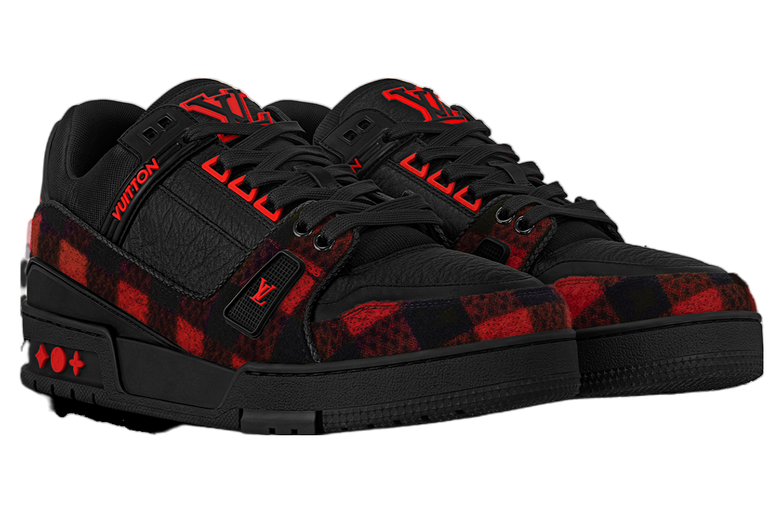 Louis Vuitton LV Trainer Black / Red