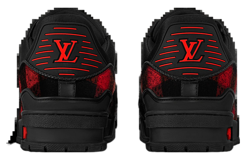 Louis Vuitton LV Trainer Black / Red