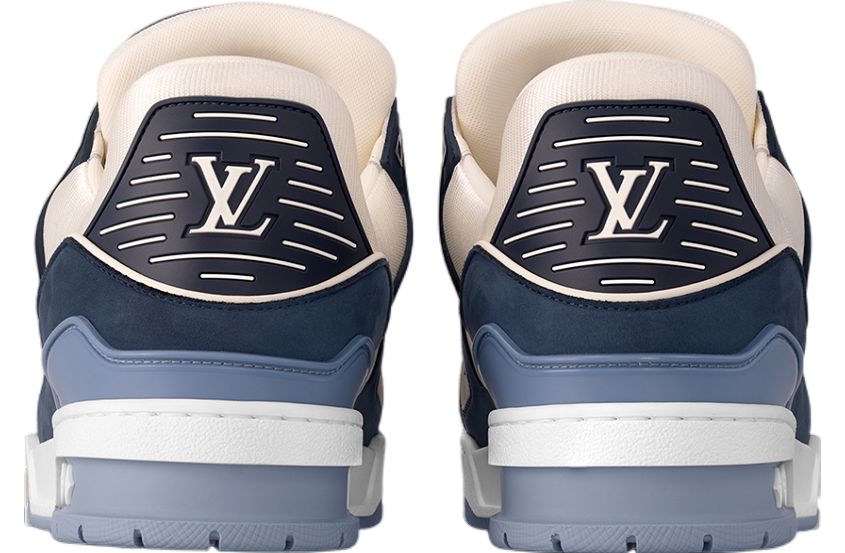 Louis Vuitton LV Trainer Blue / Beige