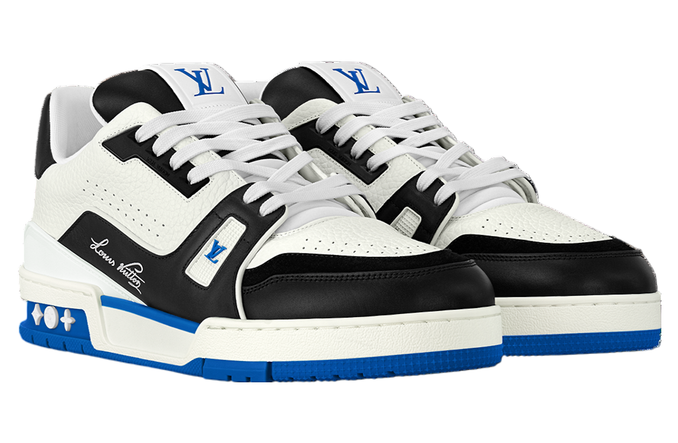 Louis Vuitton LV Trainer Blue / Black / White