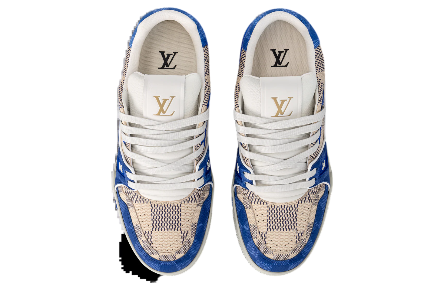 Louis Vuitton LV Trainer Blue Damier