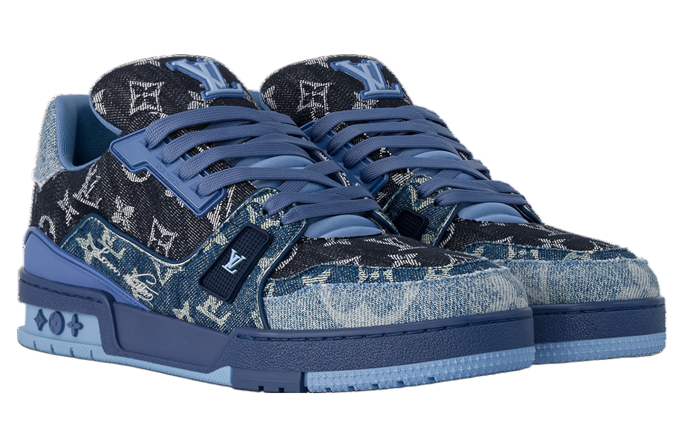 Louis Vuitton LV Trainer Blue / Navy Denim