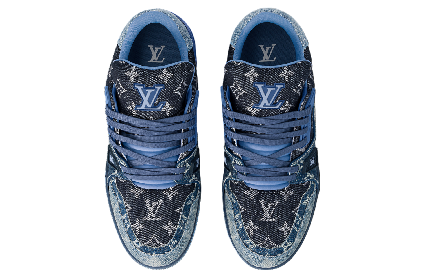 Louis Vuitton LV Trainer Blue / Navy Denim