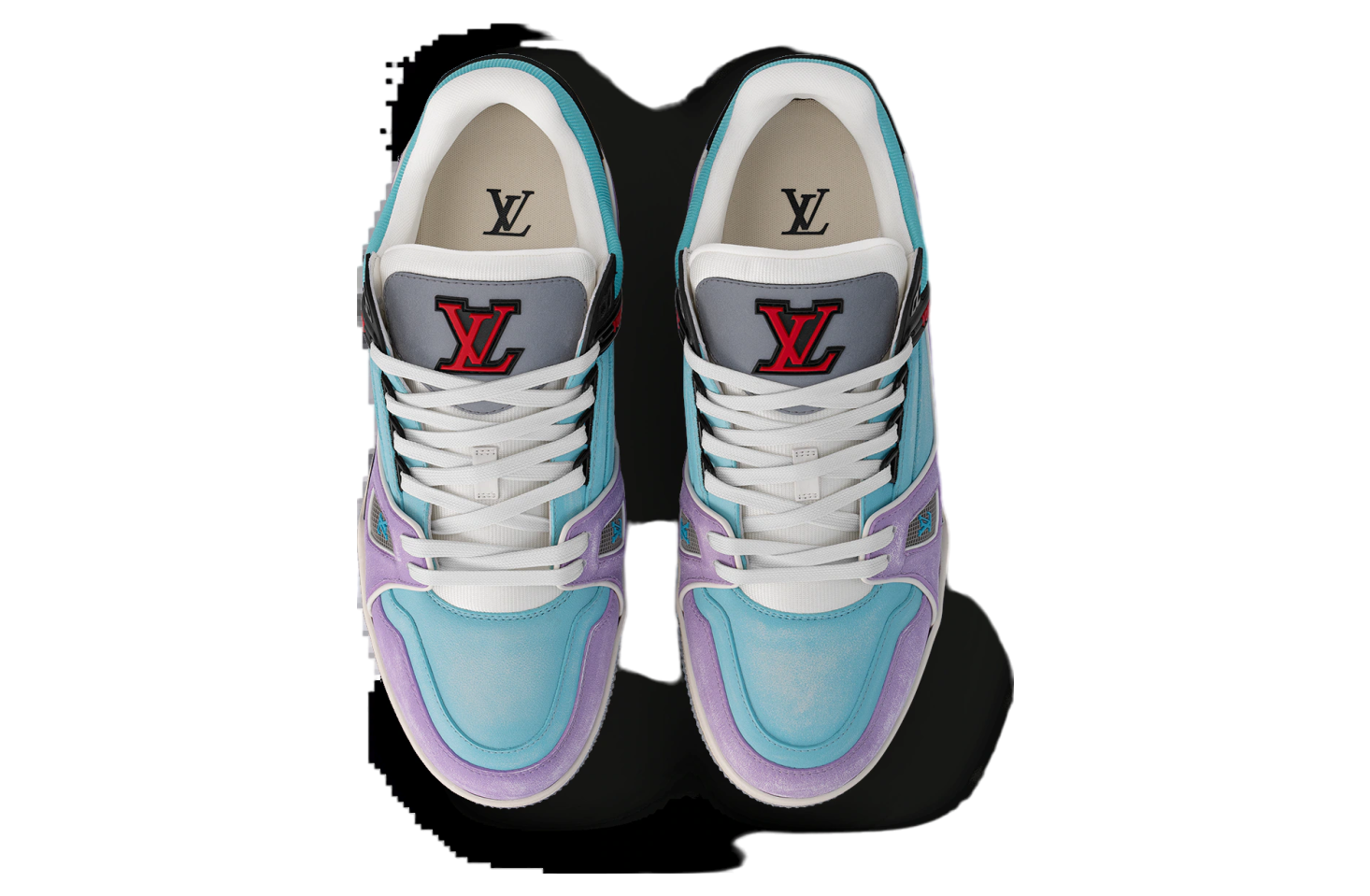 Louis Vuitton LV Trainer Blue / Purple