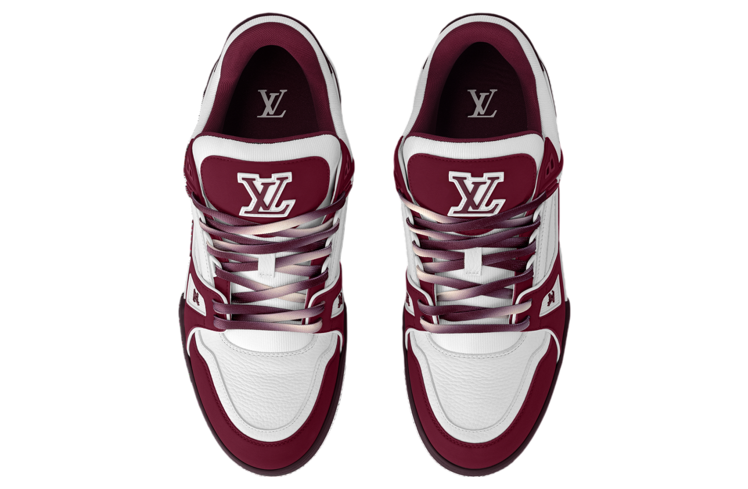 Louis Vuitton LV Trainer Bordeaux Red