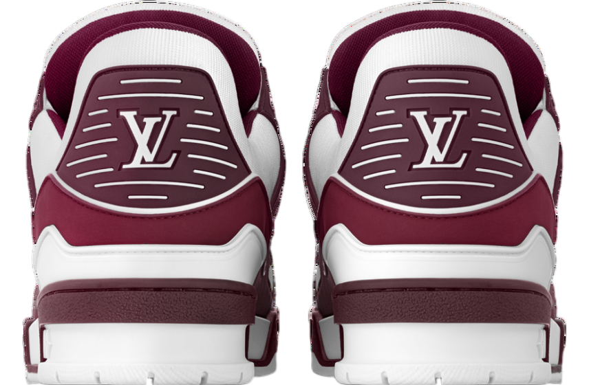 Louis Vuitton LV Trainer Bordeaux Red