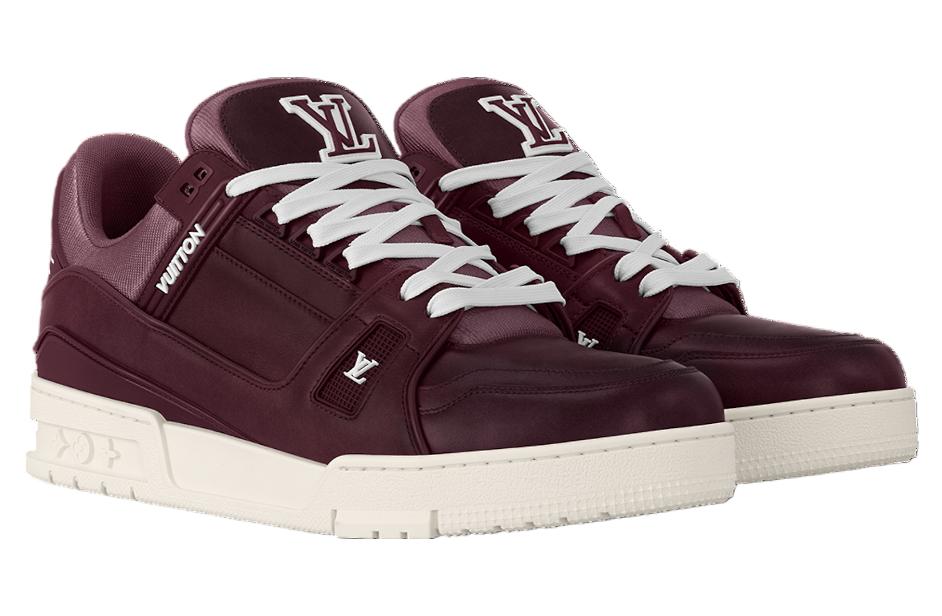 Louis Vuitton LV Trainer Bordeaux / White