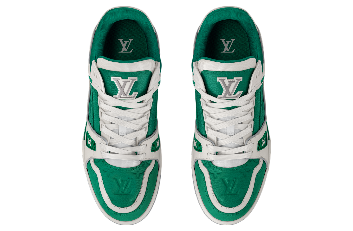 Louis Vuitton LV Trainer Borneo Green