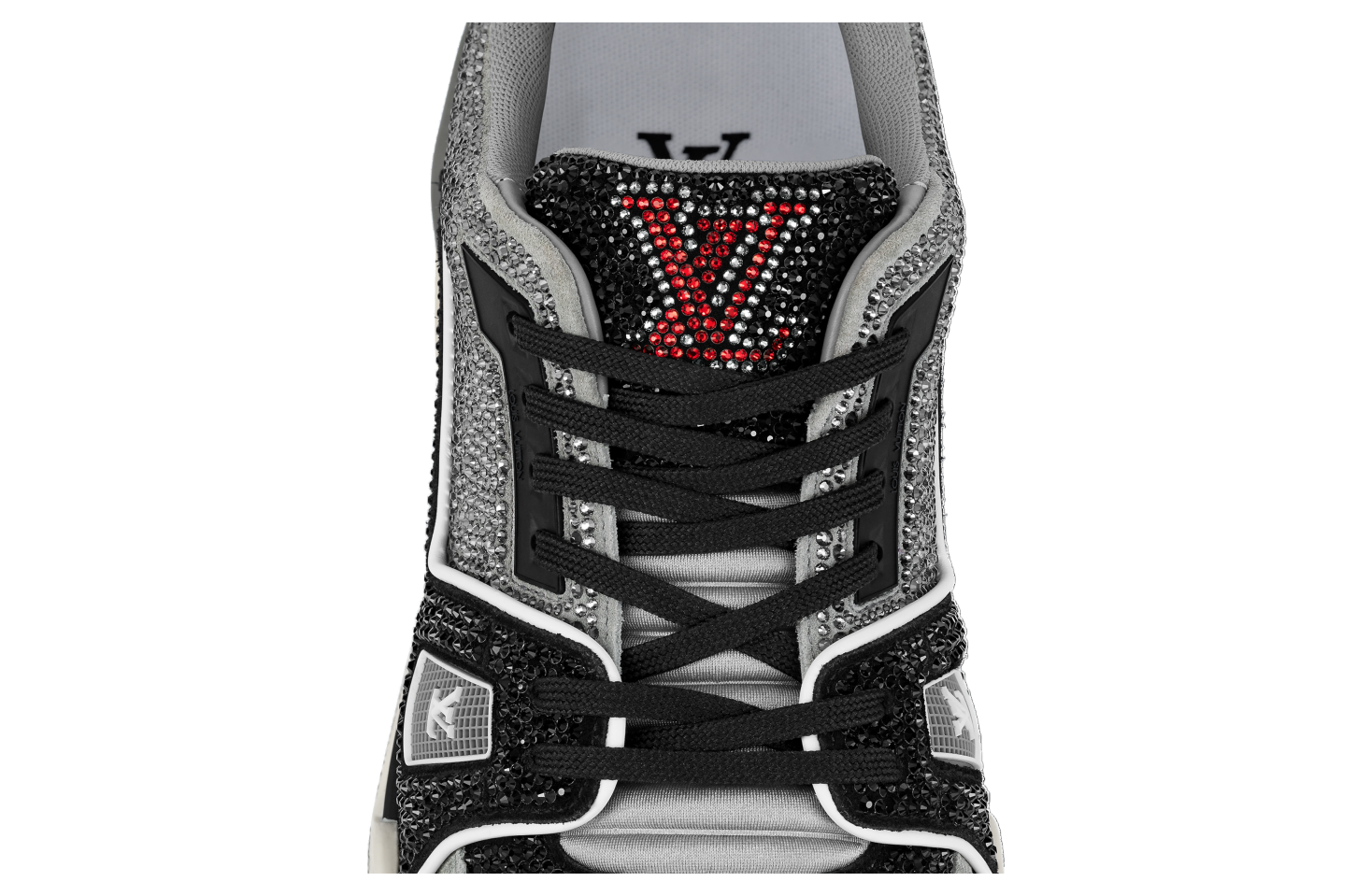 Louis Vuitton LV Trainer Bred Rhinestones