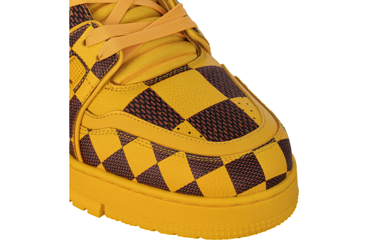 Louis Vuitton LV Trainer Damier Pop Yellow