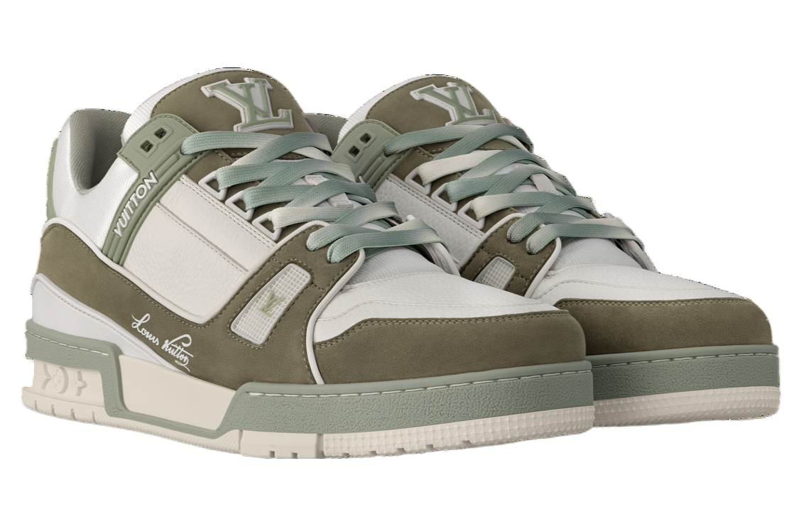 Louis Vuitton LV Trainer Green