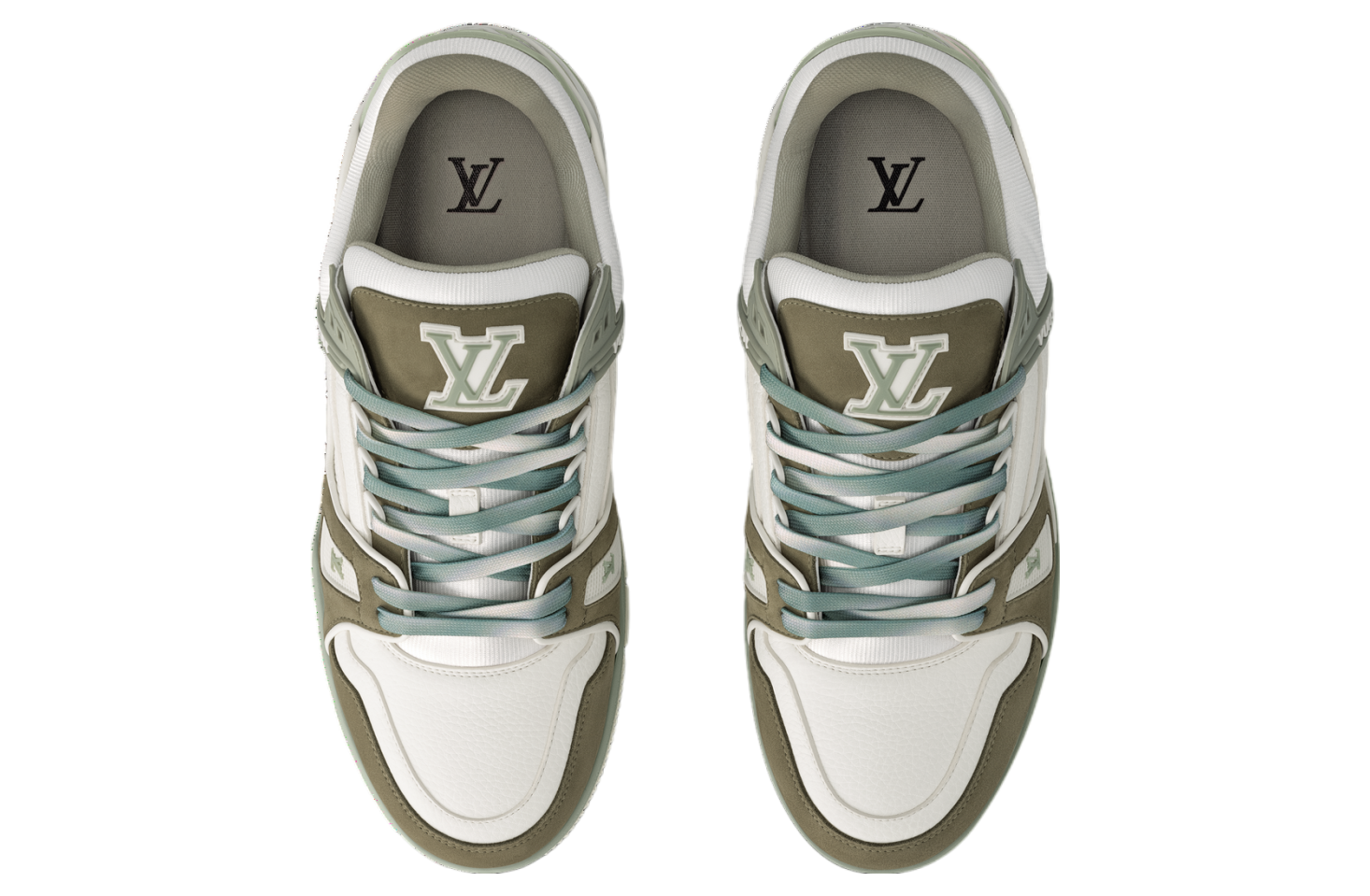 Louis Vuitton LV Trainer Green