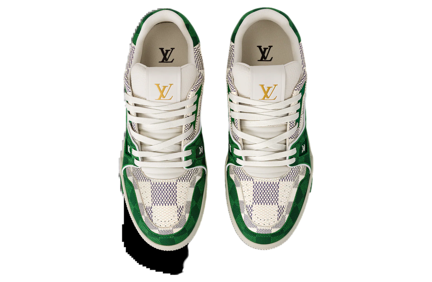 Louis Vuitton LV Trainer Green Damier