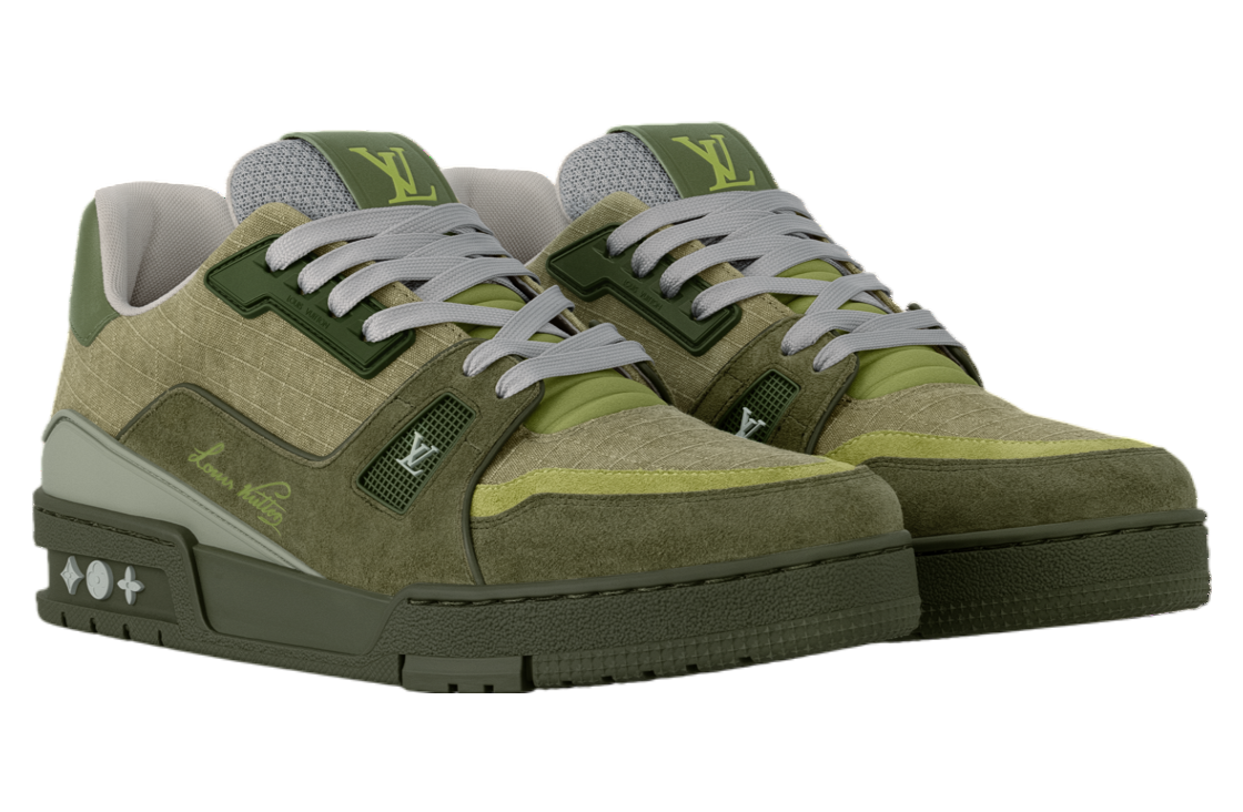 Louis Vuitton LV Trainer Green / Green