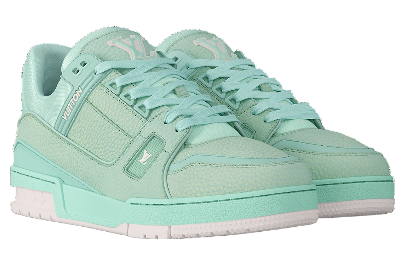 Louis Vuitton LV Trainer Green / White