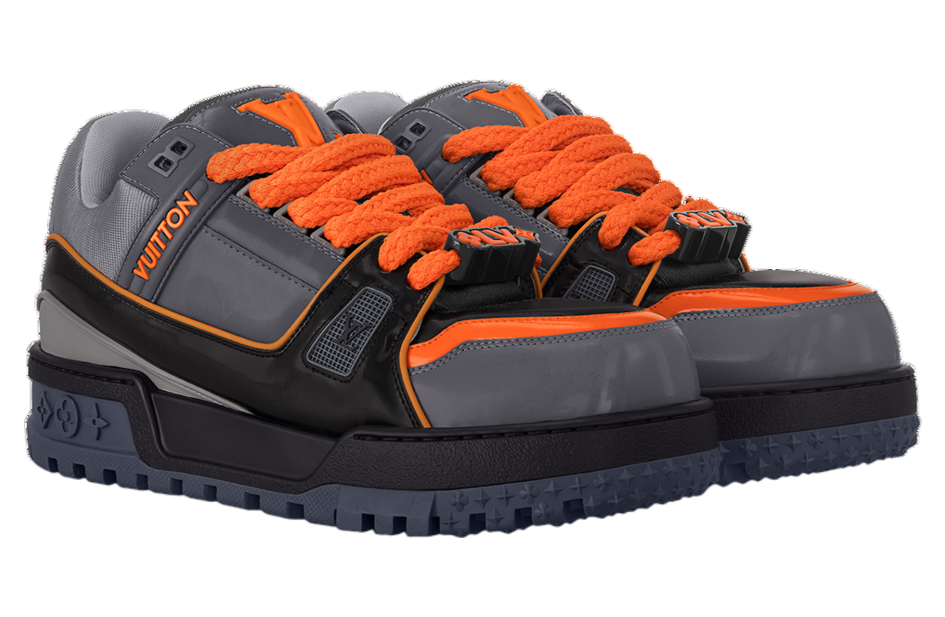 Louis Vuitton LV Trainer Maxi Black / Grey / Orange