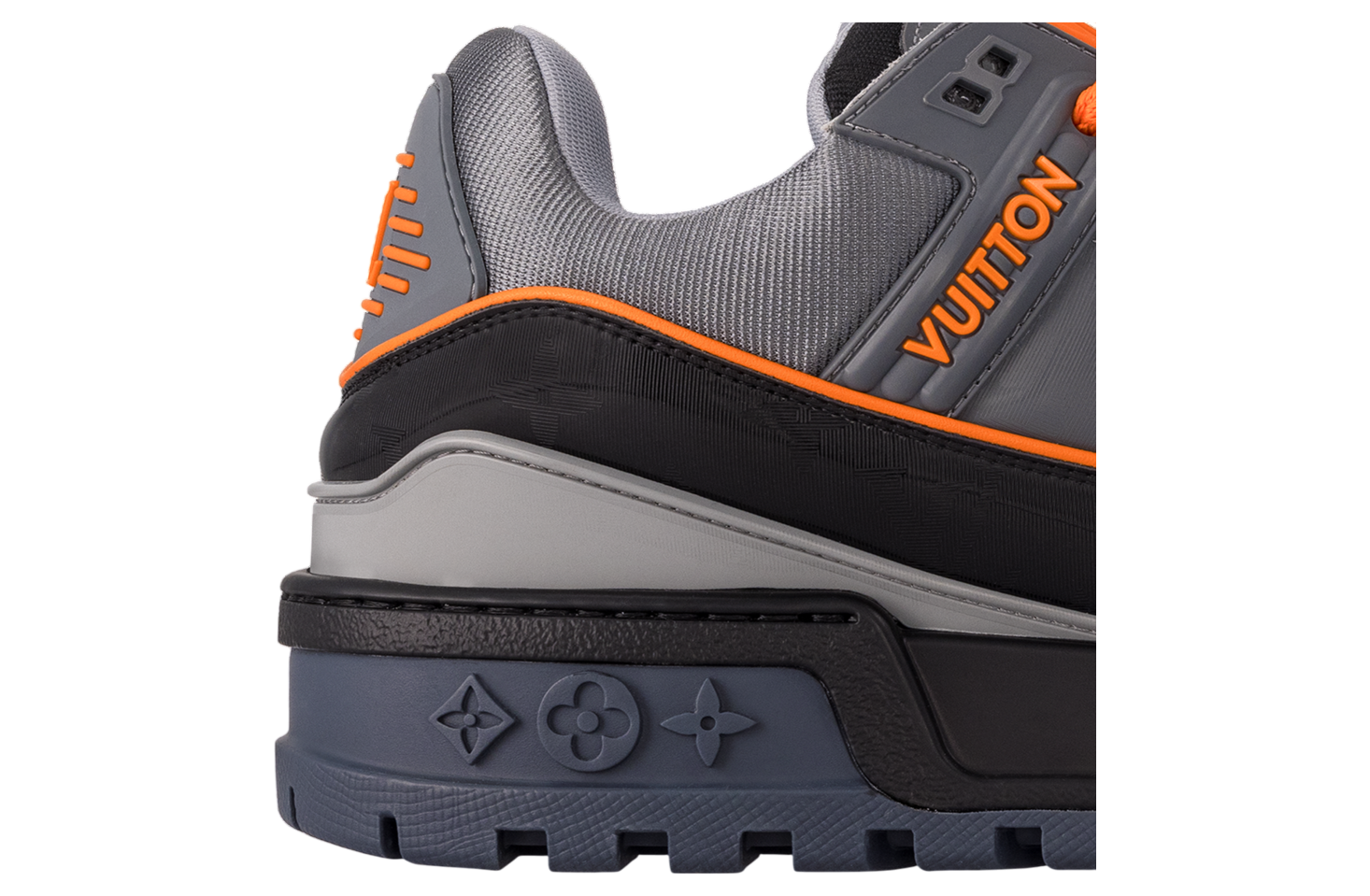 Louis Vuitton LV Trainer Maxi Black / Grey / Orange