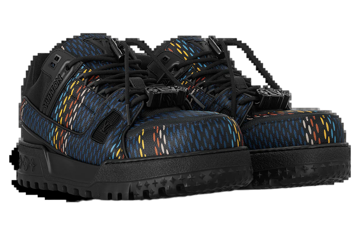 Louis Vuitton LV Trainer Maxi Black / Multi