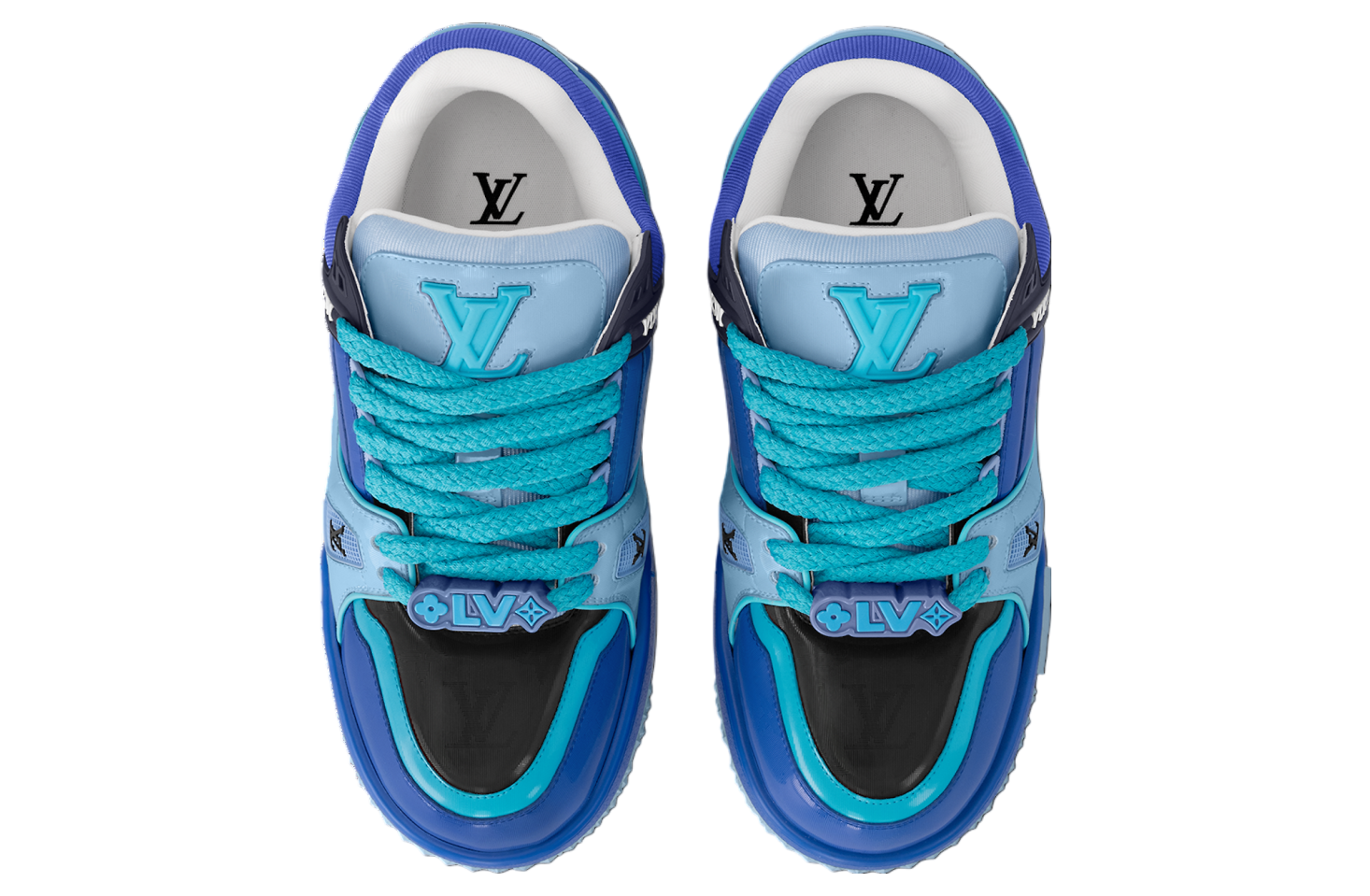 Louis Vuitton LV Trainer Maxi Blue / Teal