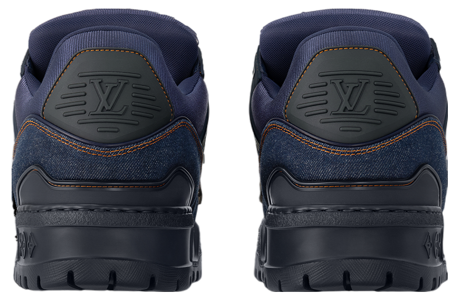 Louis Vuitton LV Trainer Maxi Blue /Textile Laces