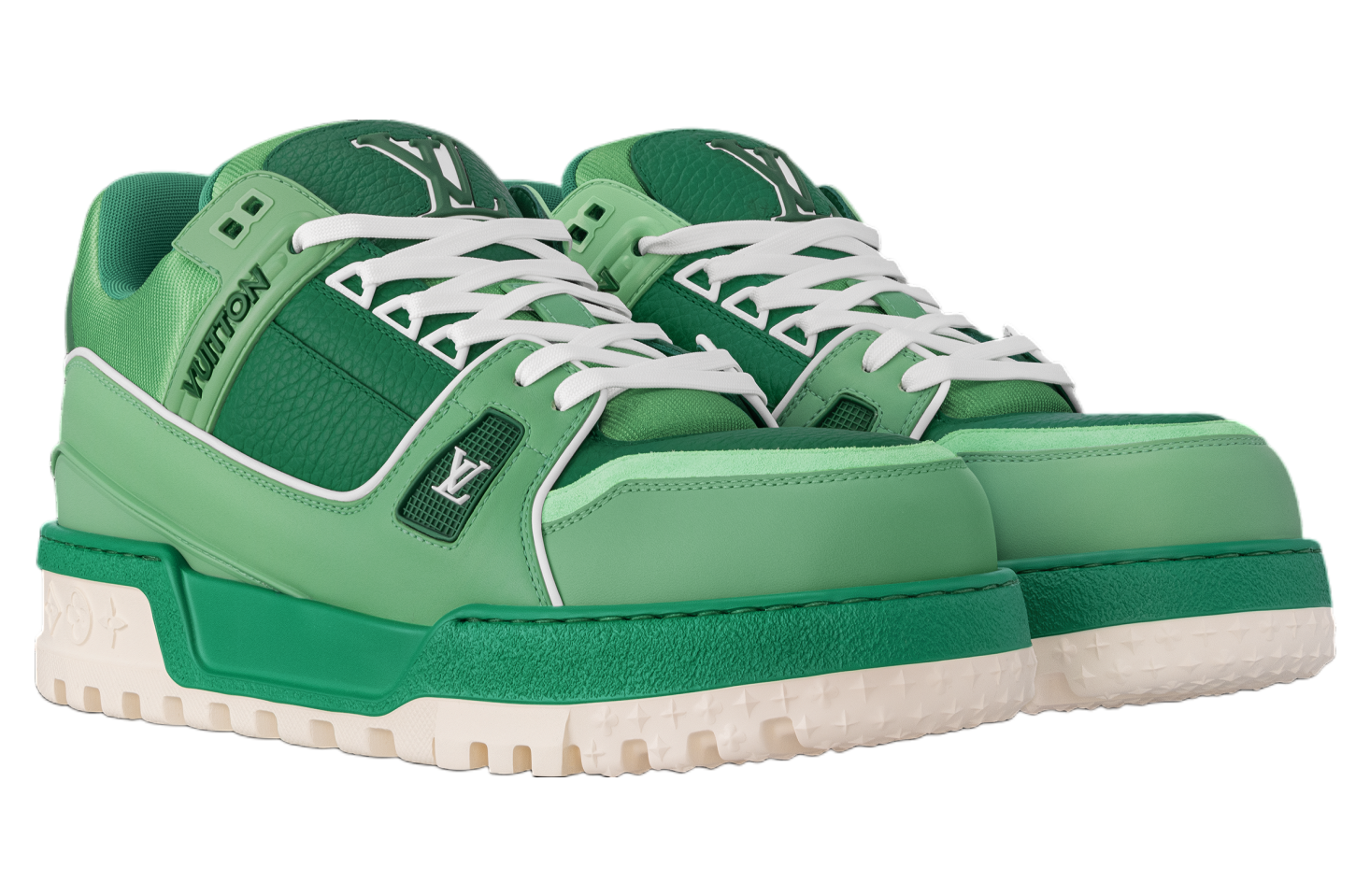 Louis Vuitton LV Trainer Maxi Green