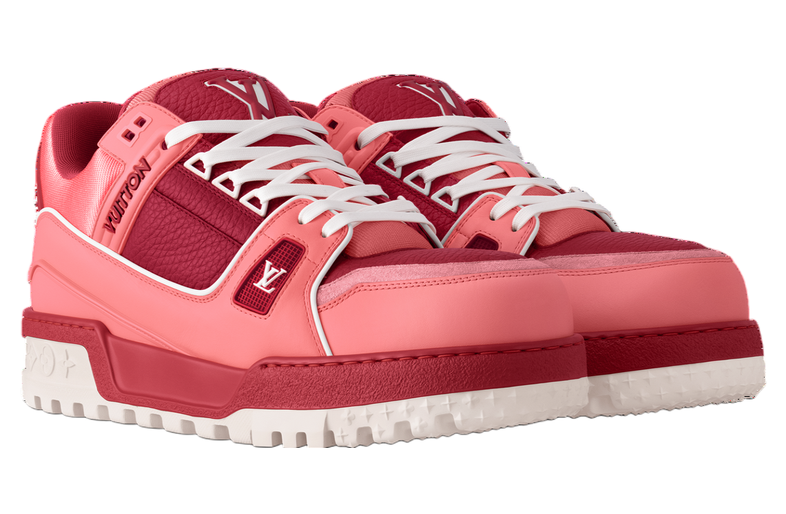 Louis Vuitton LV Trainer Maxi Red / White