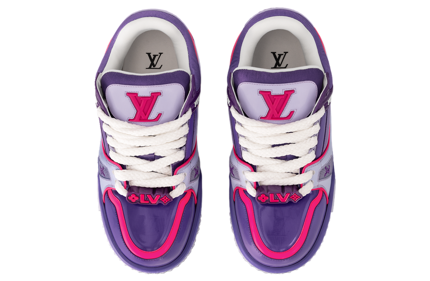 Louis Vuitton LV Trainer Maxi Violet / Pink