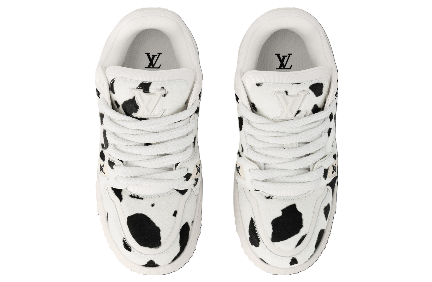 Louis Vuitton LV Trainer Maxi White / Animal Print