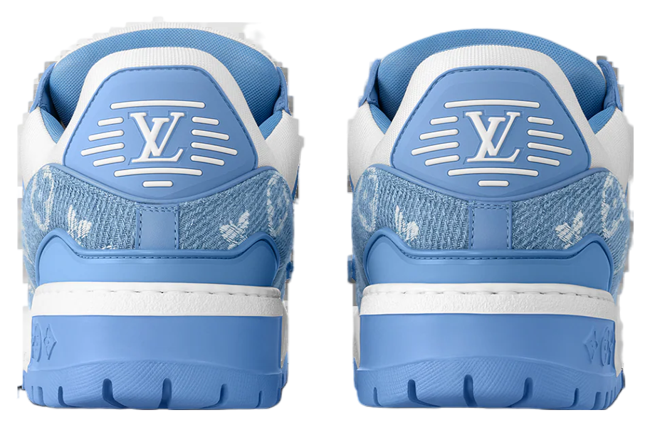 Louis Vuitton LV Trainer Maxi White / Blue