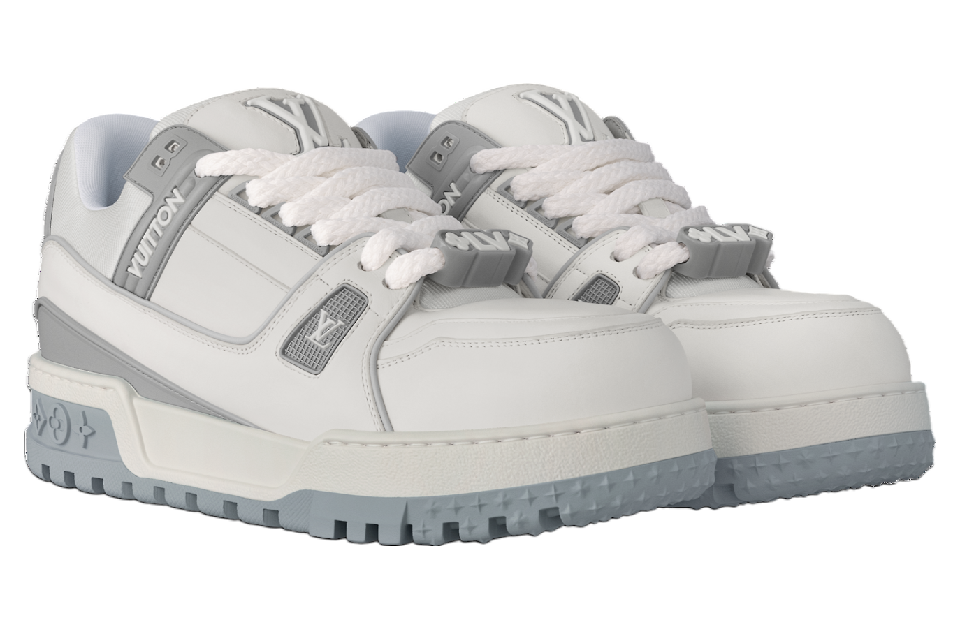 Louis Vuitton LV Trainer Maxi White / Grey