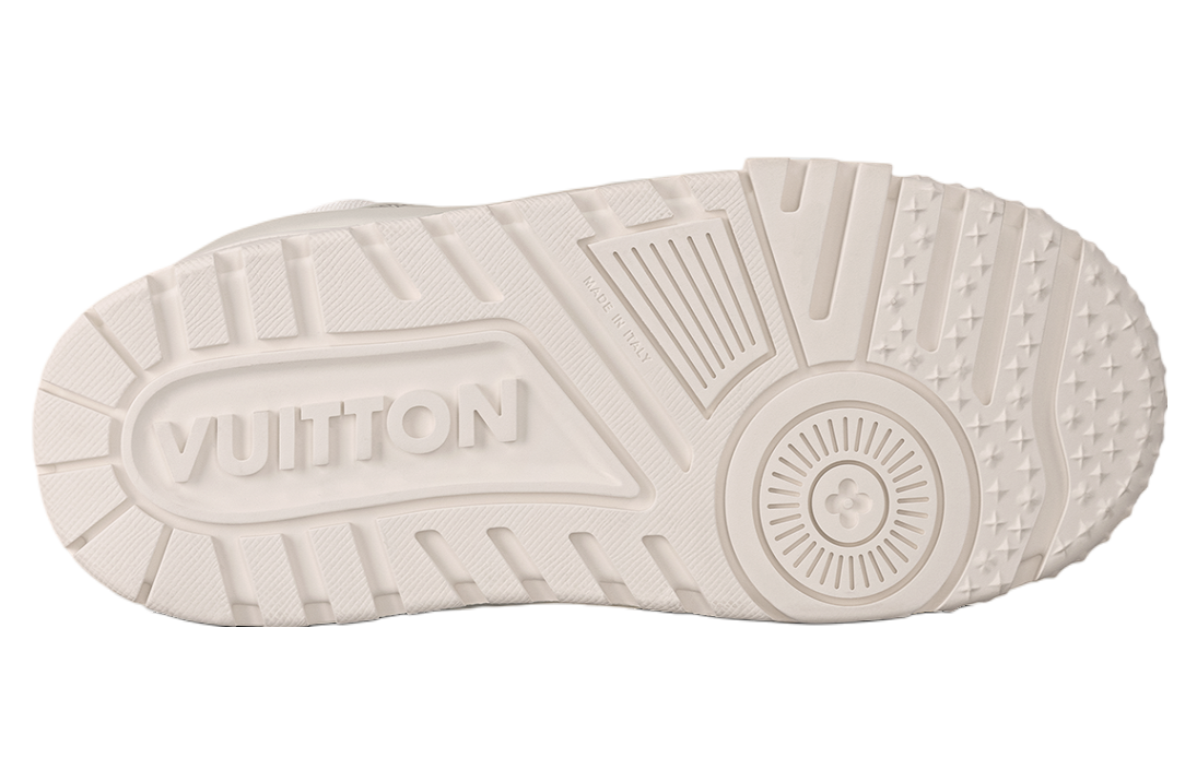 Louis Vuitton LV Trainer Maxi White / Monogram Flowers